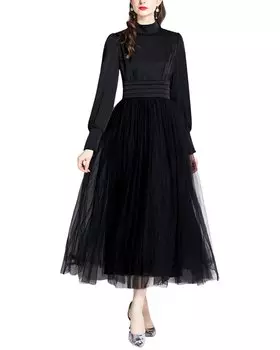 Платье Дза DZA, черный