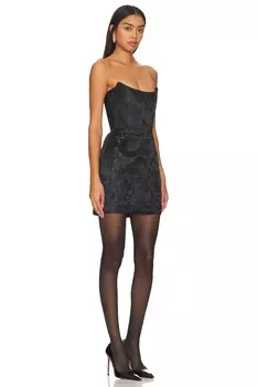 Платье джанет Sau Lee, черный