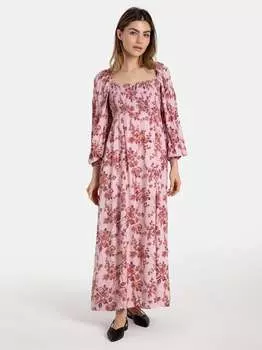 Платье джеймса Free People, розовый
