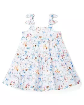 Платье Джейни и Джека Диснея «Русалочка» с бантом и бретельками Janie and Jack, мультиколор