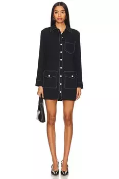 Платье джемма Amanda Uprichard, черный