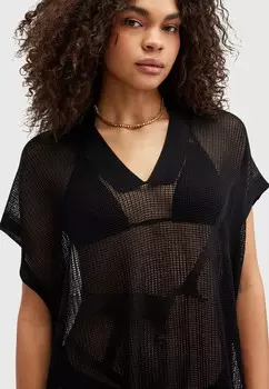 Платье-джемпер A STAR AllSaints, черный