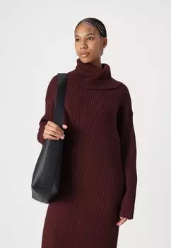 Платье-джемпер ANDOSA ICHI, Бордо