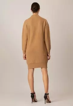Платье-джемпер Apart, цвет Cognac