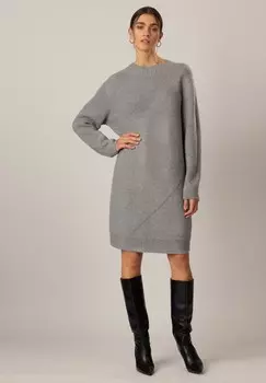 Платье-джемпер Apart, цвет Mottled Grey