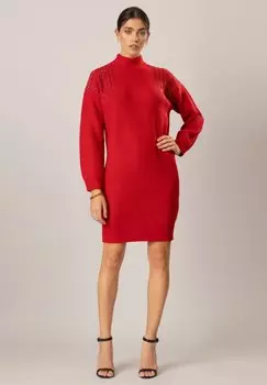 Платье-джемпер Apart, красный