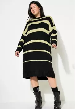 Платье-джемпер BLOCK STRIPED Studio Untold, черный