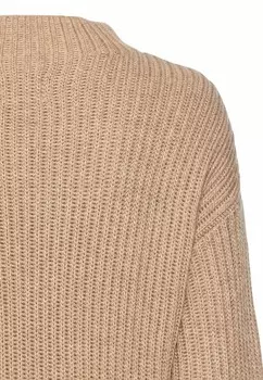 Платье-джемпер camel active, бежевый