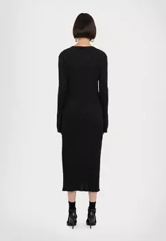 Платье-джемпер CARDIGAN DRESS STUDIO ID, черный