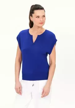 Платье-джемпер Caroll, бирюзовый