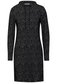 Платье-джемпер Cecil, черный