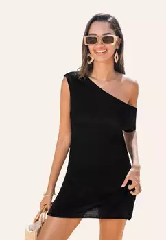 Платье-джемпер Cupshe, черный