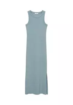 Платье-джемпер DALIA Mango Kids, светло-зеленый