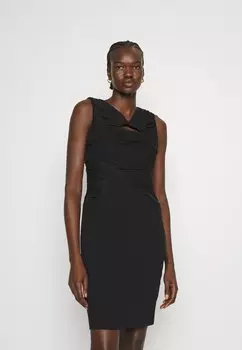 Платье-джемпер DKNY, черный