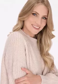 Платье-джемпер DreiMaster, бежевый