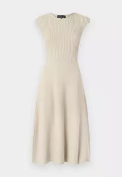 Платье-джемпер DRESS Armani Exchange, бежевый