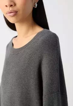 Платье-джемпер DRESS LONGSLEEVE ROUND NECK Marc O'Polo, темно-серый