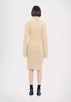 Платье-джемпер DRESS STUDIO ID, бежевый