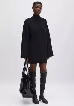 Платье-джемпер EDITED, черный