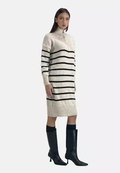 Платье-джемпер Elara, бежевый
