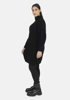 Платье-джемпер Elara, черный
