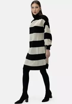 Платье-джемпер Elara, черный