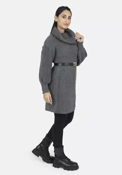 Платье-джемпер Elara, темно-серый