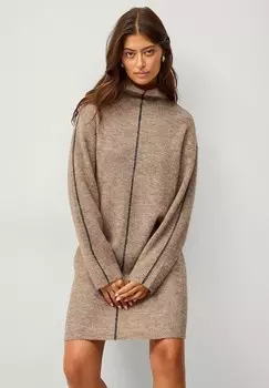 Платье-джемпер Ellos Collection, светло-коричневый