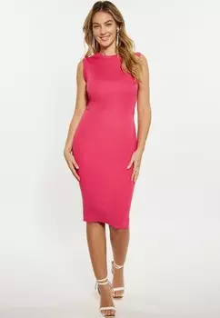 Платье-джемпер faina, розовый