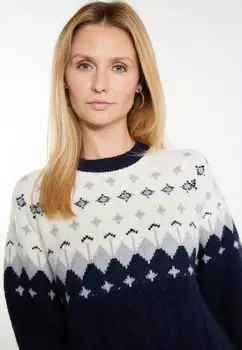 Платье-джемпер FENIA usha, темно-синий