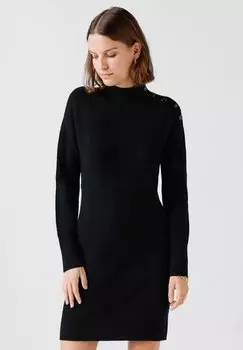 Платье-джемпер FRENCH BRAND FASHION ELEGANT MODERN RMAEVA Caroll, черный