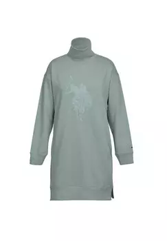 Платье-джемпер GABI U.S. Polo Assn., зеленый