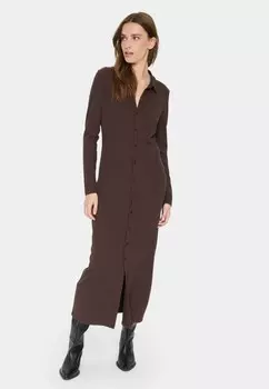 Платье-джемпер GODASZ Saint Tropez, темно-коричневый