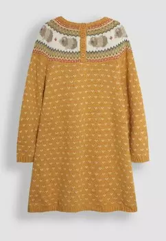 Платье-джемпер GUINEA PIG REGULAR FIT JoJo Maman Bb, желтый