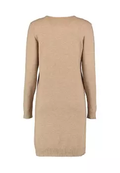 Платье-джемпер Hailys, бежевый