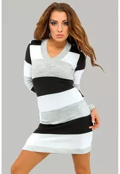 Платье-джемпер Happy Mama, черный