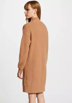 Платье-джемпер HIGH COLLAR Morgan, коричневый