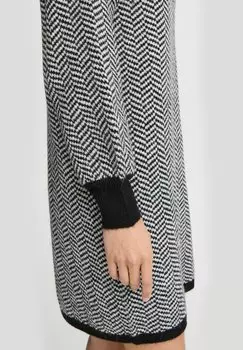 Платье-джемпер ICHI, черный