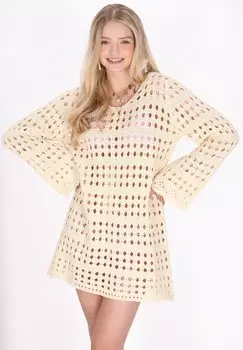 Платье-джемпер IZIA, серый