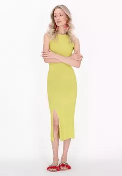 Платье-джемпер IZIA, зеленый