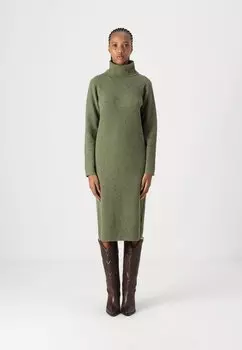 Платье-джемпер JDYANNIE LIFE ROLL NECK DRESS JDY, темно-коричневый