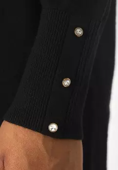 Платье-джемпер JDYMALOU BUTTON DRESS JDY, черный