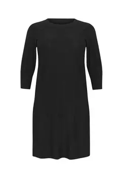 Платье-джемпер Kaffe Curve, цвет Mottled Black