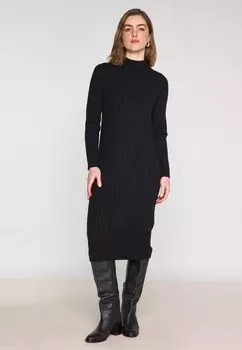 Платье-джемпер LAURA Maison 123, черный
