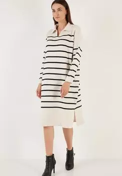 Платье-джемпер LELA, серый