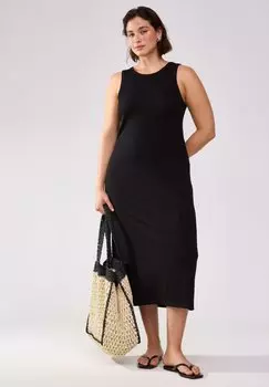 Платье-джемпер Lindex, черный