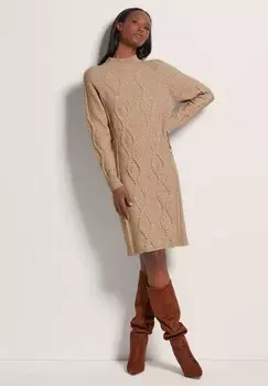 Платье-джемпер MADELEINE, коричневый