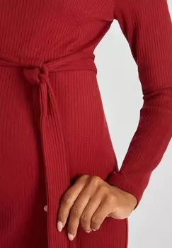 Платье-джемпер MATERNITY JoJo Maman Bb, красный