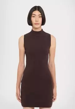 Платье-джемпер MICHAEL Michael Kors, коричневый