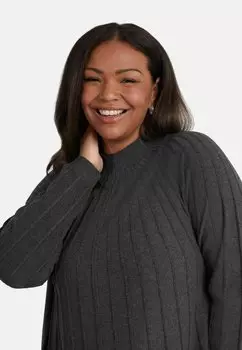 Платье-джемпер MIDI Live Unlimited London, серый